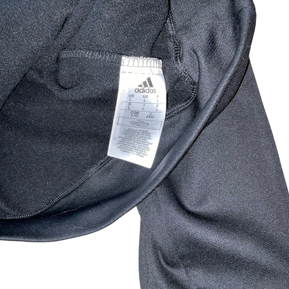 Adidas Men’s Hoodie – Size L – Black with Logo - Picture 2 of 4